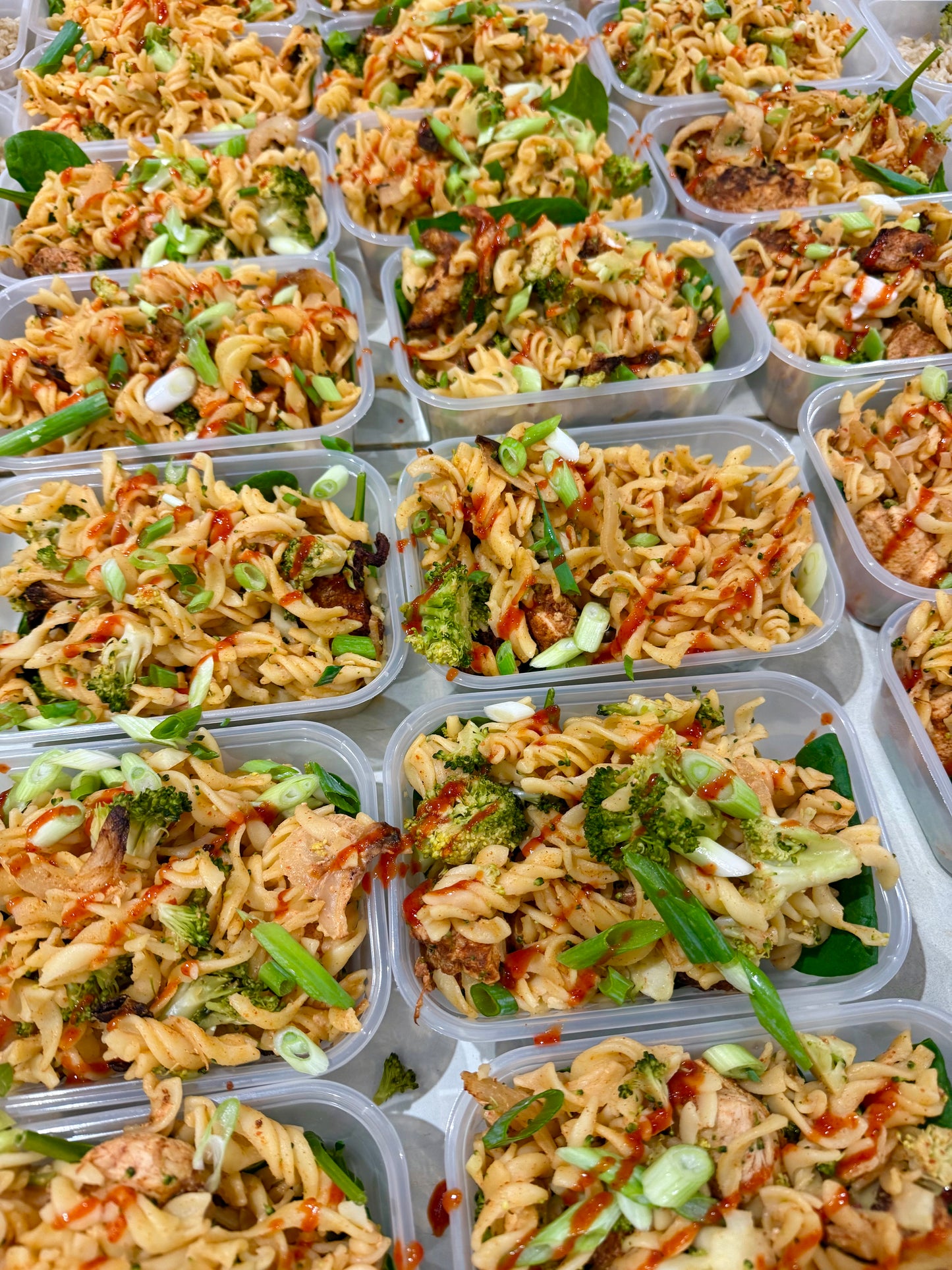 M3 Bang Bang Pasta with Spinach. 375 calories: 46GC/3GF/41GP