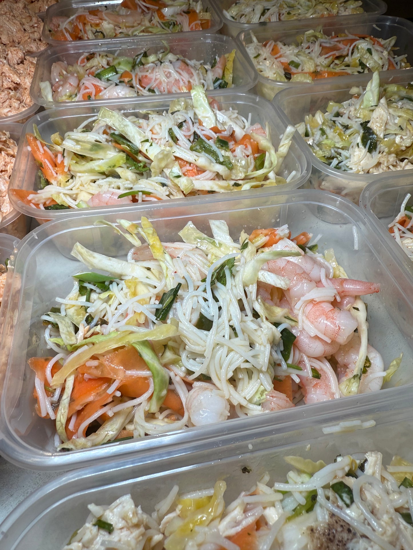 Opt2: Vietnamese Salad with Vermicelli Noodles. 299 calories: 37GC/14GF/4GP